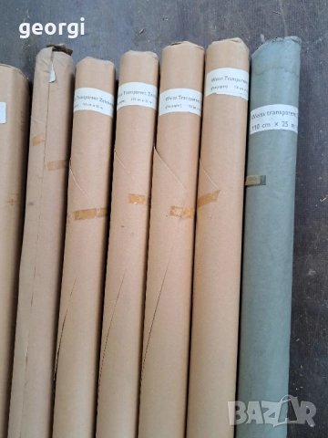 немски паус за чертане и рисуване оризова хартия 110см / 25м 60гр/кв.м., снимка 5 - Друго - 51994486