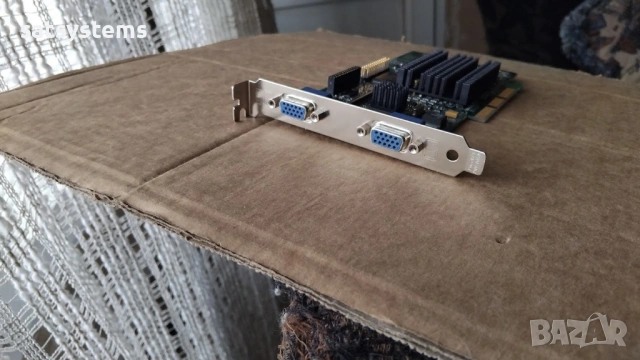 Видео карта Matrox MGI G4+ MDH4A32G Dual VGA 32MB AGP, снимка 3 - Видеокарти - 54177782