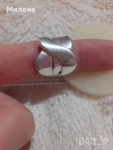 Сребърен пръстен , снимка 3 - Пръстени - 49080004