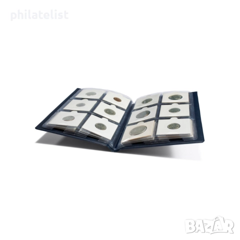  Leuchtturm джобен албум за 60 картончета с 10 листа, снимка 3 - Нумизматика и бонистика - 35281024