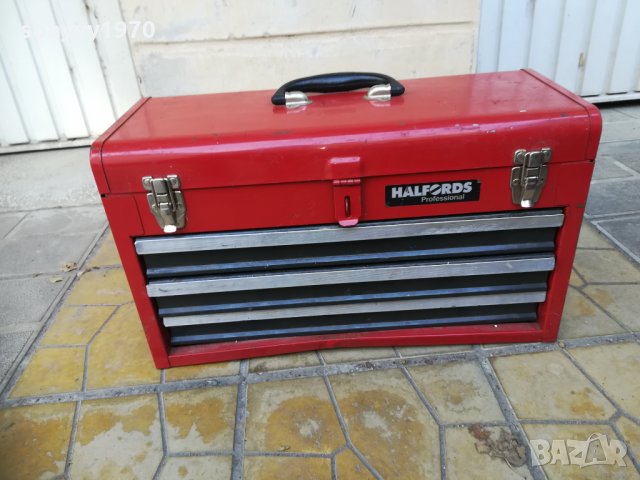 halfords professional-метален куфар за инструменти 0711202013, снимка 7 - Куфари с инструменти - 30709849