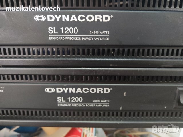 DYNACORD SL 1200 Class-AB Amplifier /УСИЛВАТЕЛ Крайно Стъпало х 2 бр./, снимка 6 - Ресийвъри, усилватели, смесителни пултове - 40152192