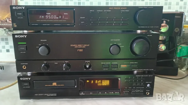 ОБЩА ЦЕНА SONY уредба усилвател тунер сд плеър цд плеар cd player tuner amp сони система