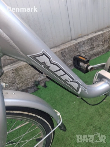 Алуминиев сгъваем велосипед - MIFA (20 цола), снимка 4 - Велосипеди - 54334730