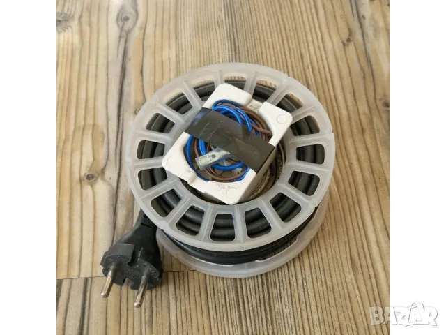 Захранващ кабел удължител 5.9 м, 2x0.75 мм², мед, 16 A