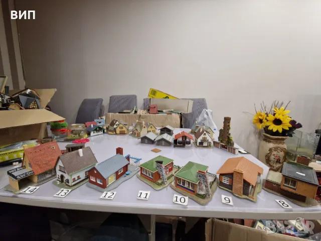 Сгради НО, за ЖП моделизъм, някои са с дребни липси и забележки., снимка 2 - Колекции - 49976564