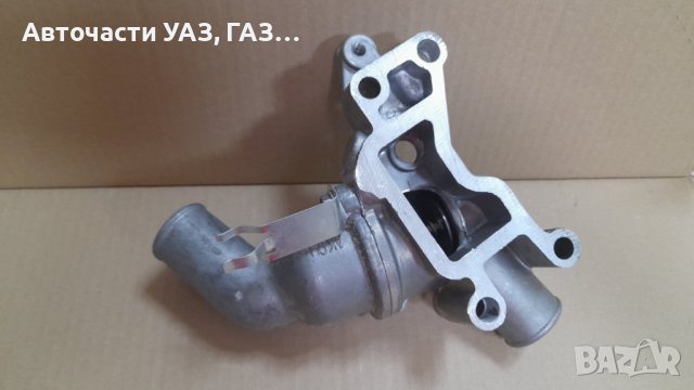 Корпус термостат УАЗ дв.УМЗ-421 к-т с капаче термостат, снимка 2 - Части - 44418900