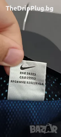 Nike размер L мъжко яке тип ветровка в син цвят , снимка 5 - Якета - 56217044