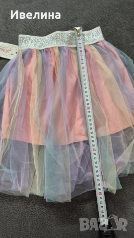 Детска пола с тюл, снимка 2 - Детски рокли и поли - 53951482