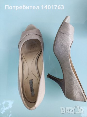 Оригинални, елегантни дамски обувки на висок ток Геокс, Geox, снимка 2 - Дамски елегантни обувки - 37250085
