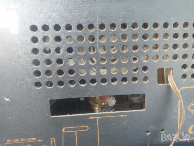 TELEFUNKEN Concertino 9  1958г, снимка 11 - Радиокасетофони, транзистори - 29513002