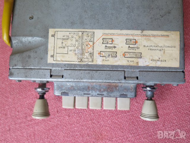 Blaupunkt Frankfurt  1964-65г авторадио, снимка 4 - Радиокасетофони, транзистори - 35632100