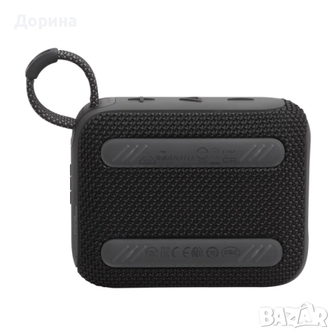 Bluetooth колонка JBL GO 4 BLACK, батерия до 7 часа, черен, снимка 5 - Тонколони - 52952893
