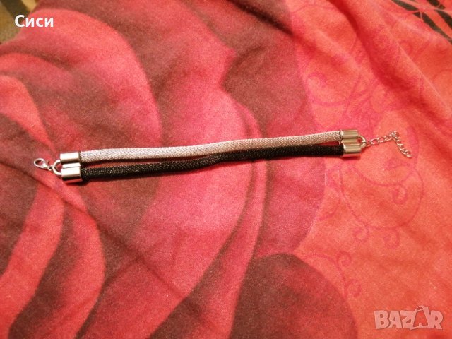 Дизайнерска гривна плетена, снимка 4 - Гривни - 38887395