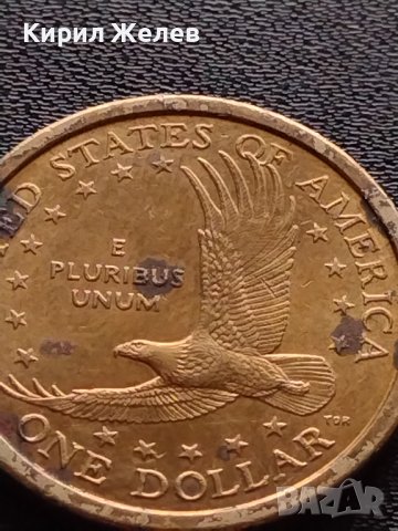 Монета ONE DOLLAR UNITED STATES OF AMERICA E PLURIBUS UNUM за КОЛЕКЦИЯ 38082, снимка 2 - Нумизматика и бонистика - 40767524