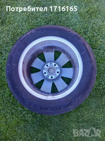 AUDI Оригинални алуминиеви джанти с гуми , снимка 3 - Гуми и джанти - 47727084