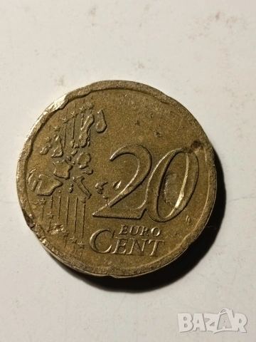 20 евро цента от различни години и държави , снимка 3 - Нумизматика и бонистика - 53212261