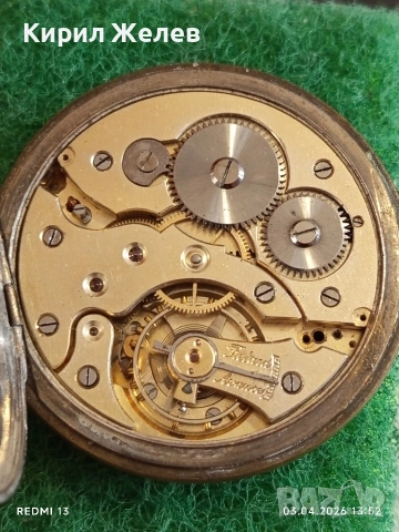 Джобен часовник керамичен циферблат рядък за КОЛЕКЦИОНЕРИ 52033, снимка 11 - Антикварни и старинни предмети - 54078255