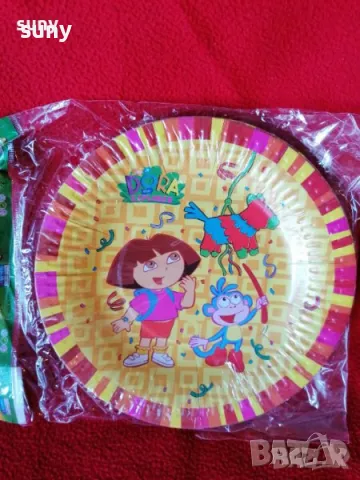 Парти чинийки Дора , снимка 1