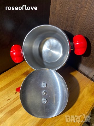 Fackelmann тенджера под налягане от нераждаема стомана 7 литра, снимка 5 - Съдове за готвене - 40653572