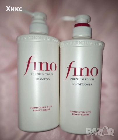 Fino Premium Touch Shampoo & Conditioner – Deep Repair & Shine Care by Shiseido , снимка 2 - Продукти за коса - 54075539