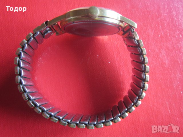 Уникален позлатен армейски  часовник Нептун с верижка , снимка 3 - Мъжки - 29438417