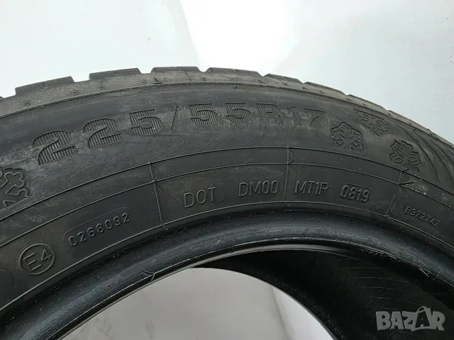 2бр зимни гуми 225/55/17 DUNLOP L06519, снимка 4 - Гуми и джанти - 55739206