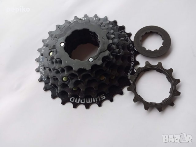 Продавам колела внос от Германия венец касета SHIMANO HIPERGLIDE CS-HG200-7, снимка 9 - Части за велосипеди - 31877254