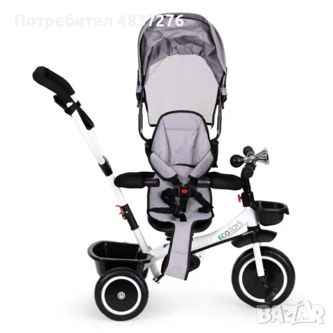 Детска триколка 4 в 1, снимка 8 - Детски велосипеди, триколки и коли - 56040593