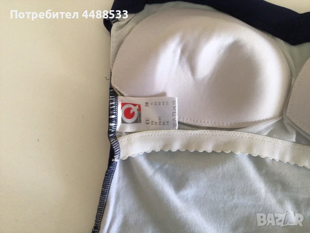 Дамски еднокомпонентен бански тип бандо, снимка 3 - Бански костюми - 50737372