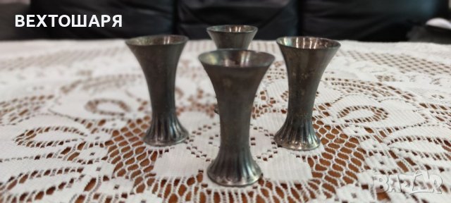 Стари Посребрени Немски Чашки WMF, снимка 3 - Антикварни и старинни предмети - 38470944