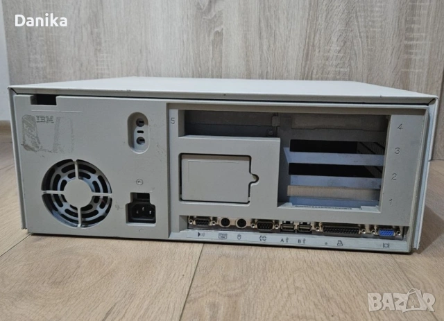 Работещ ретро компютър IBM Personal Computer 350 с процесор Intel Pentium 133 MHz CPU Socket 7 DOS, снимка 5 - Други - 50832613