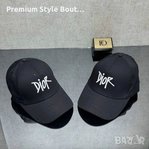 шапки с козирка nike adidas lacoste chanel dolce gabbana Christian Dior versace prada , снимка 6 - Шапки - 54173906