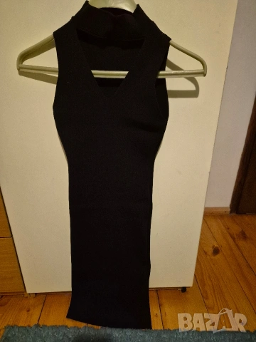 фръци черна рокля Радис