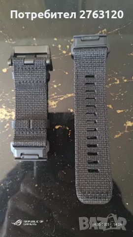 Garmin QuickFit® 26 каишка - Tactical Black Nylon, снимка 2 - Каишки за часовници - 50292075