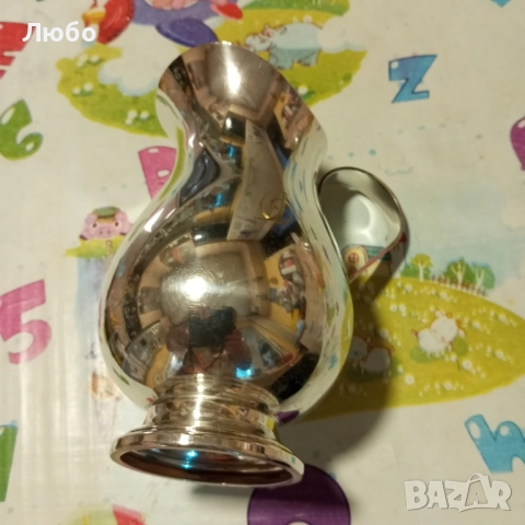 посребрена кана за вино, снимка 6 - Антикварни и старинни предмети - 51824622