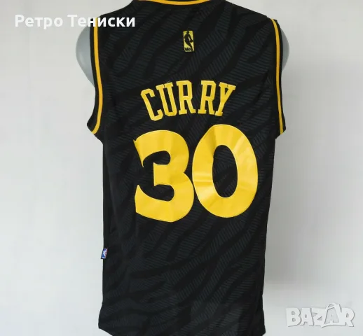 Потник Golden State Warriors (Stephen Curry #30) adidas — Мъже размер L Черно, снимка 2 - Други спортове - 56312868