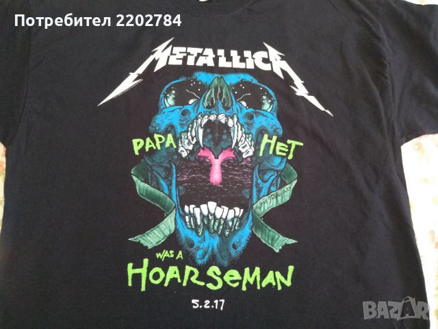 Metallica тениска, BMW , снимка 2 - Тениски - 36537668