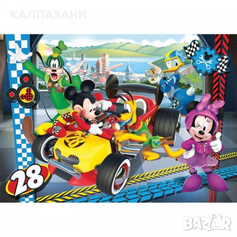 CLEMENTONI 104ч. Пъзел Mickey and the Roadster Racers 27984, снимка 2 - Игри и пъзели - 29799896