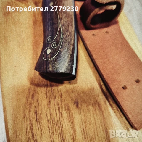 Нож ръчна изработка на Майстор П.Неделев, снимка 10 - Ножове - 50885554