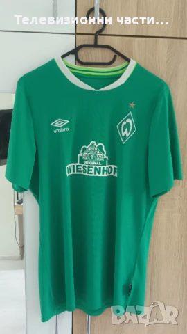 Футболна тениска фланелка Werder Bremen 2019/2020 домакниски екип Umbro RN141377 Вердер Бремен
