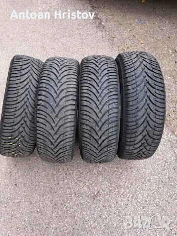 Зимни гуми Kleber 195/65/R15 4 броя, снимка 2 - Гуми и джанти - 55776424