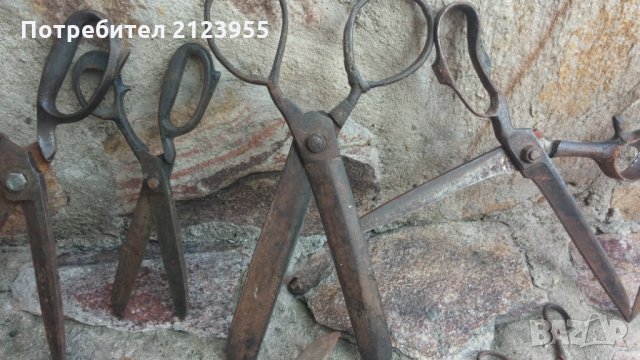 Стари ножици, снимка 2 - Антикварни и старинни предмети - 32042801