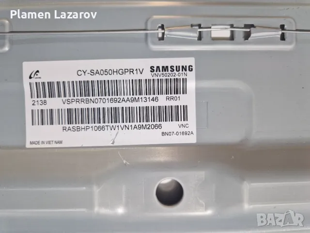 Samsung UE50AU8072U на части, снимка 2 - Части и Платки - 50250195