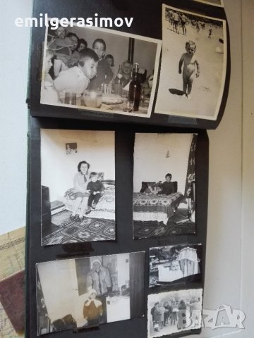  Стар албум със снимки и стари документи., снимка 13 - Антикварни и старинни предмети - 33819757
