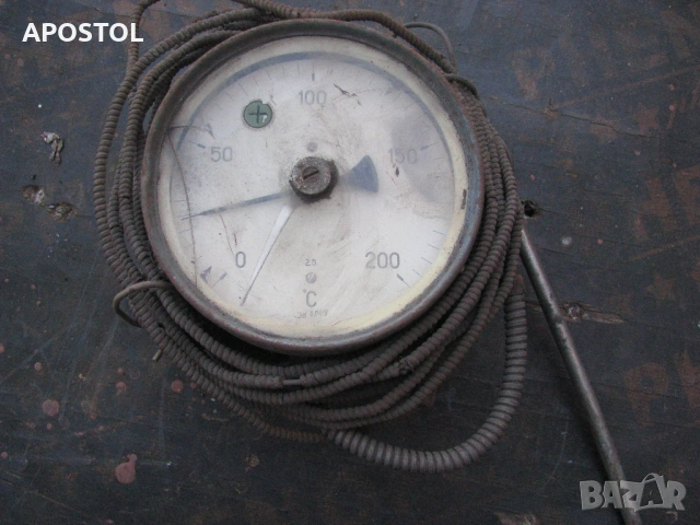 термометър биметален , снимка 2 - Резервни части за машини - 54230394