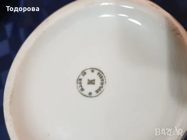 Порцеланова кана - Китка Нови пазар, без капак., снимка 4 - Аксесоари за кухня - 47608428