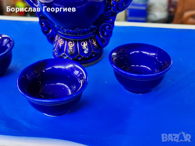 Порцеланов сервиз за ракия / саке, снимка 4 - Сервизи - 44747213