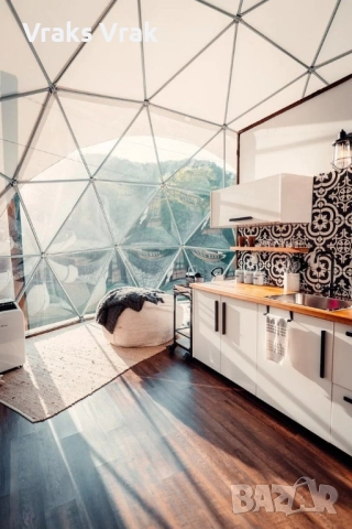 Купол къща, снимка 3 - Оранжерии - 52063581