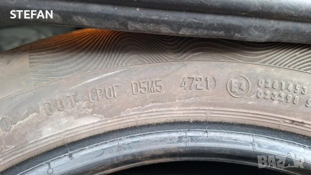 2 бр. CONTINENTAL летни гуми, снимка 4 - Гуми и джанти - 53964524